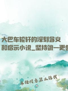 大巴车轮轩的深刻含义和启示小说