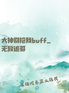 大神别抢我buff
