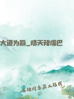 大道为巅