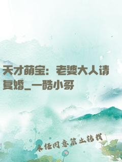 天才萌宝：老婆大人请复婚