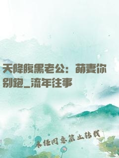 天降腹黑老公：萌妻你别跑