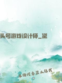 头号游戏设计师
