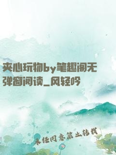 夹心玩物by笔趣阁无弹窗阅读