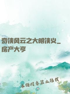 奇侠风云之大明侠义