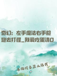 奇幻：左手魔法右手枪炮去打怪
