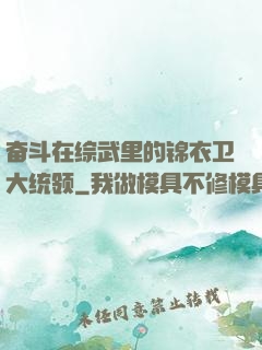 奋斗在综武里的锦衣卫大统领