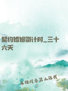 契约婚姻倒计时