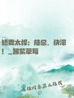 娇妻太悍：陆总，快滚！