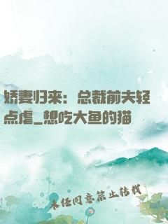 娇妻归来：总裁前夫轻点虐
