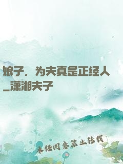 娘子，为夫真是正经人