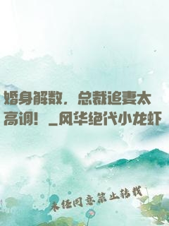 婚身解数，总裁追妻太高调！