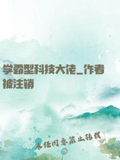 学霸型科技大佬