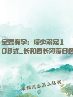 宝妻有孕：琛少溺宠108式
