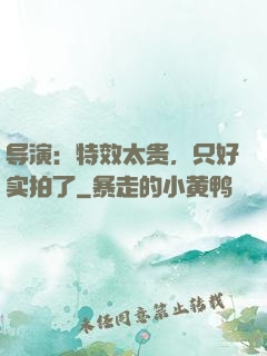 导演：特效太贵，只好实拍了