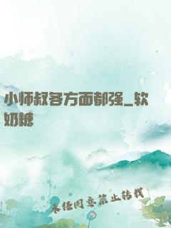 小师叔各方面都强
