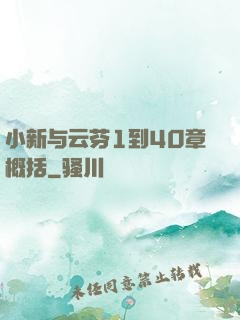 小新与云芬1到40章概括
