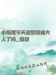 小狐狸今天追到帝座大人了吗