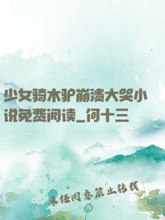 少女骑木驴崩溃大哭小说免费阅读