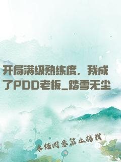 开局满级熟练度，我成了PDD老板