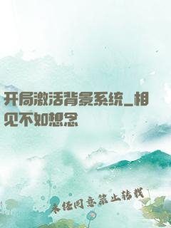 开局激活背景系统