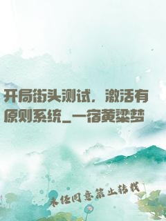 开局街头测试，激活有原则系统