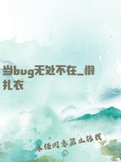 当bug无处不在