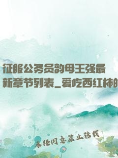 征服公务员韵母王强最新章节列表