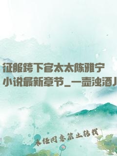 征服跨下官太太陈雅宁小说最新章节