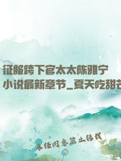 征服跨下官太太陈雅宁小说最新章节