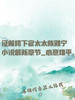 征服跨下官太太陈雅宁小说最新章节