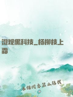 微观黑科技