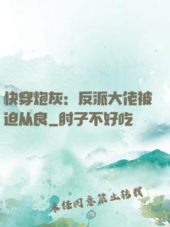 快穿炮灰：反派大佬被迫从良