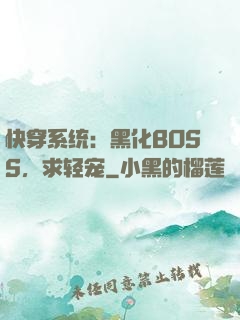 快穿系统：黑化BOSS，求轻宠