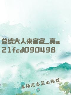 总统大人来官宣