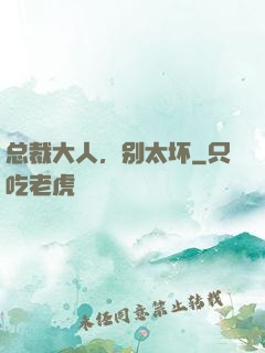 总裁大人，别太坏
