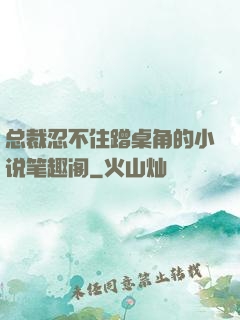 总裁忍不住蹭桌角的小说笔趣阁
