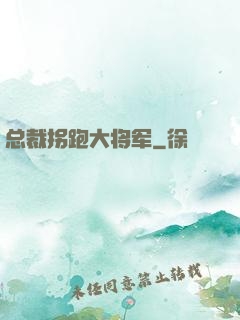 总裁拐跑大将军