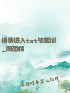 悄悄进入txt笔趣阁