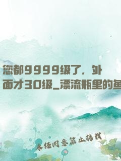 您都9999级了，外面才30级