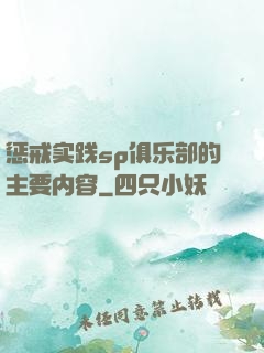惩戒实践sp俱乐部的主要内容