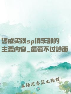惩戒实践sp俱乐部的主要内容