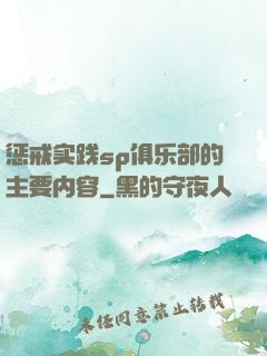 惩戒实践sp俱乐部的主要内容