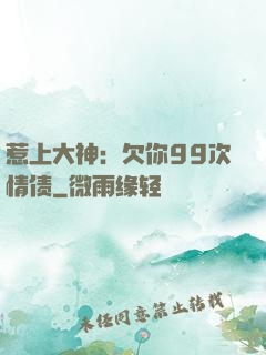 惹上大神：欠你99次情债