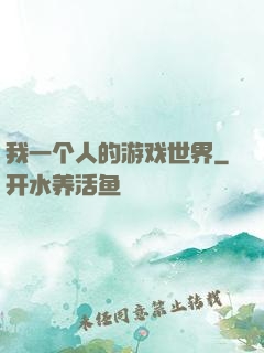 我一个人的游戏世界