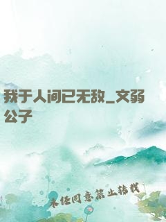 我于人间已无敌
