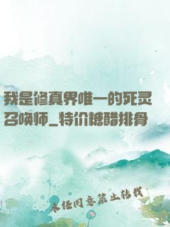 我是修真界唯一的死灵召唤师