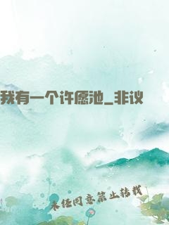我有一个许愿池
