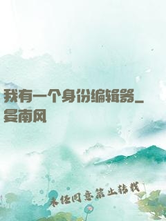 我有一个身份编辑器