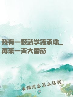 我有一颗武学传承珠