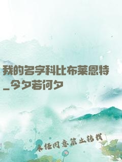 我的名字科比布莱恩特